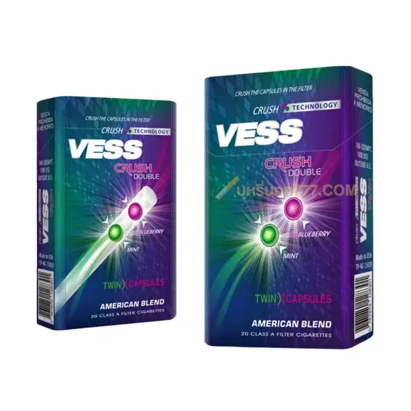 Vess Mint & Blueberry Crush (2เม็ดบีบ)